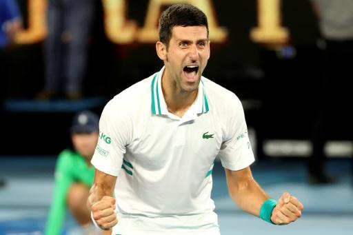 Novak Djokovic à l'Open d'Australie