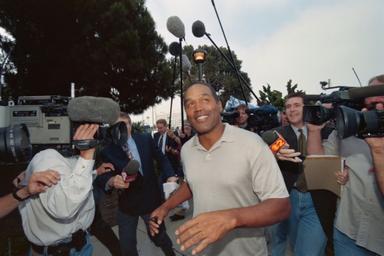 O.J. Simpson, ex-star du foot américain