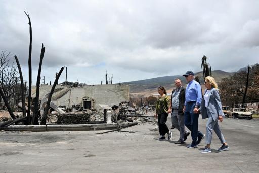 Biden Hawaï incendies