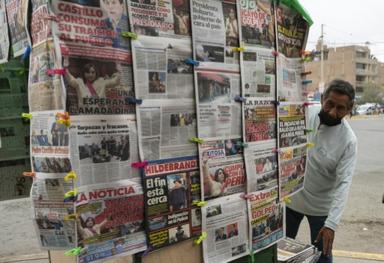 nouvelle présidente du Pérou Dina Boluarte