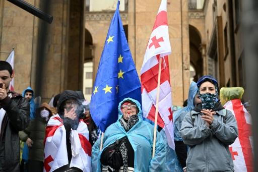 manifestations en géorgie