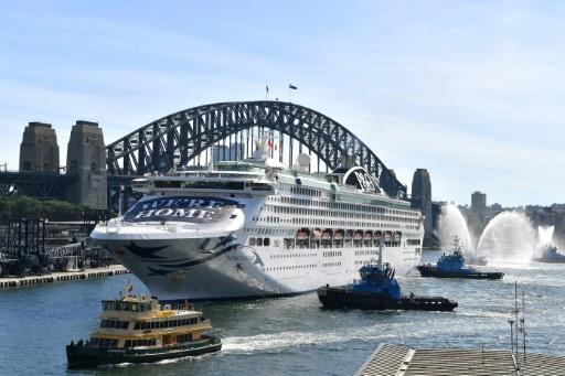 Un paquebot de croisière en Australie