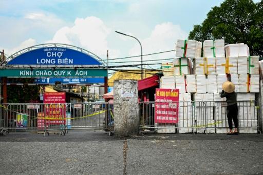 Hanoï au Vietnam bloqué par le Covid-19