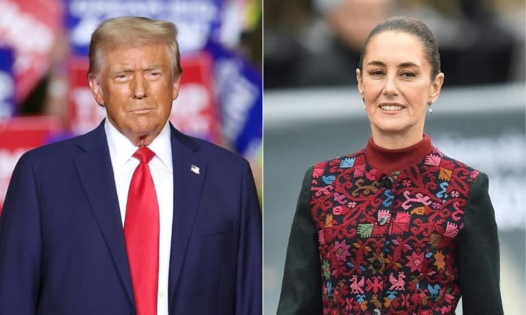 Donald Trump et Claudia Sheinbaum