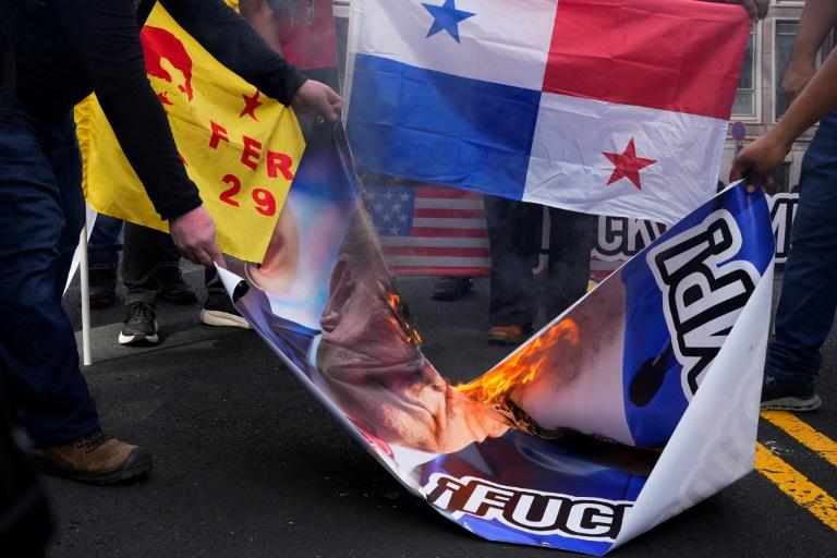 "Pas touche au canal": manifestation contre Trump au Panama