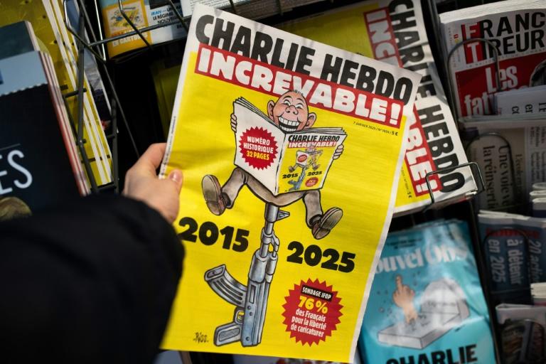 Dix ans après les attentats, l'"increvable" Charlie Hebdo et Paris se souviennent