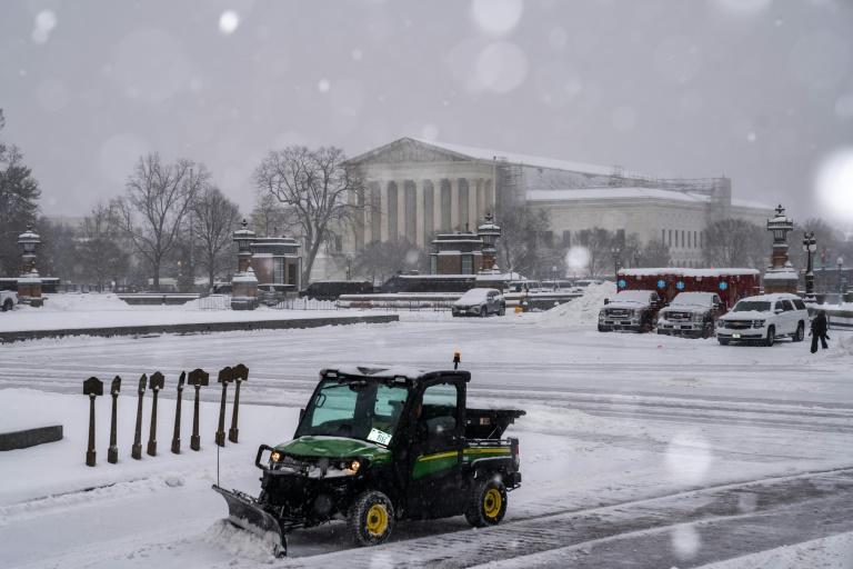 Les Etats-Unis balayés par une tempête hivernale