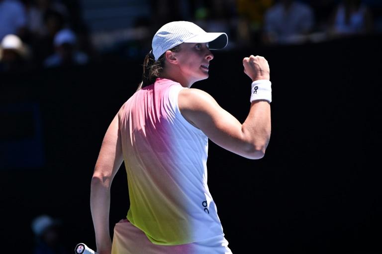 Open d'Australie: Swiatek fait mieux qu'en 2024, avant le duel Fritz-Monfils