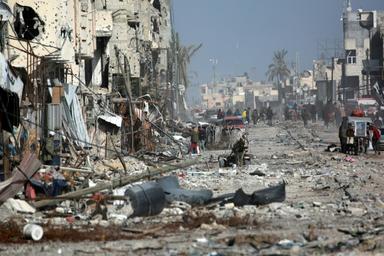 De retour chez eux, des Gazaouis découvrent un territoire "devenu invivable"