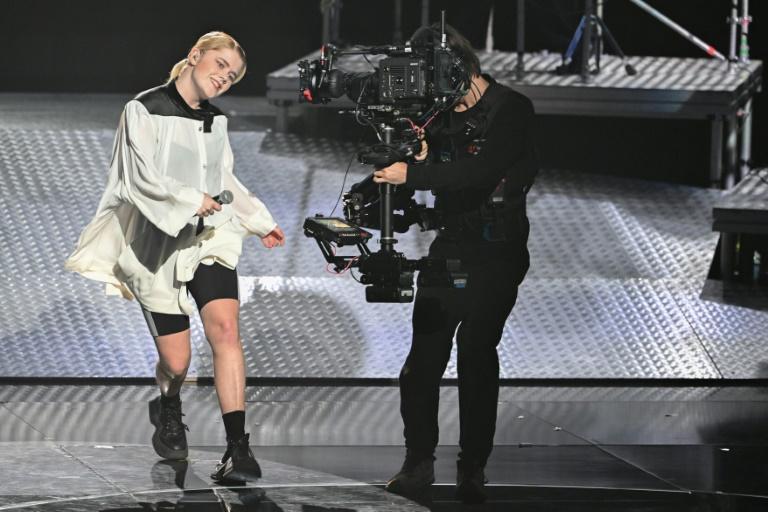 Zaho de Sagazan, tempête en fête