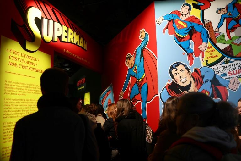 A Angoulême, les "1001 vies" de Superman, au-delà du super-héros patriote