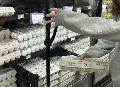 Aux Etats-Unis, les consommateurs plumés par le prix des oeufs