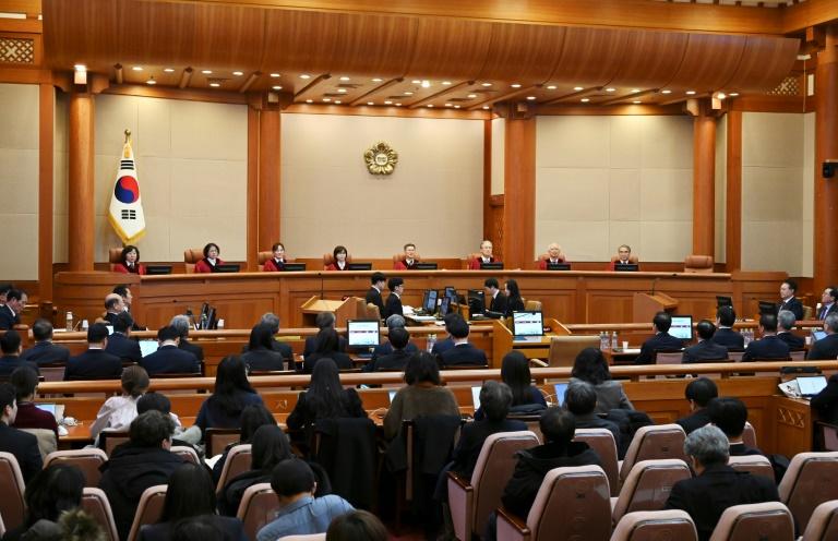 En Corée du Sud, dernière audience dans le procès en destitution du président