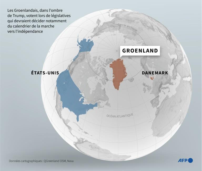 Les Groenlandais votent dans l'ombre de Trump