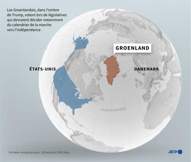 Les Groenlandais votent dans l'ombre de Trump