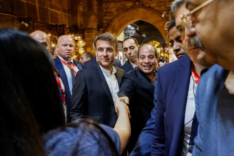 Macron en Egypte pour une visite consacrée à Gaza