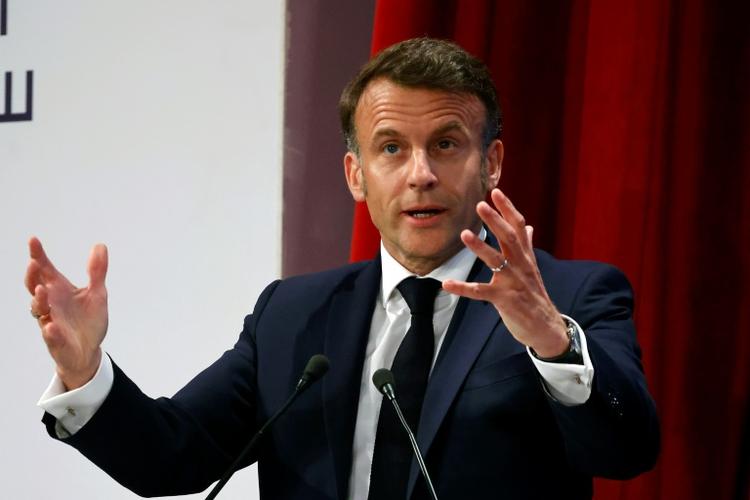 Macron à al-Arich, "avant-poste" égyptien pour l'aide à Gaza bloquée par Israël