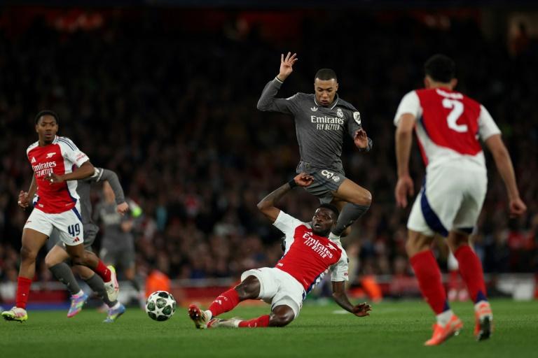 C1: Arsenal foudroie le Real (3-0) grâce au canonnier Declan Rice