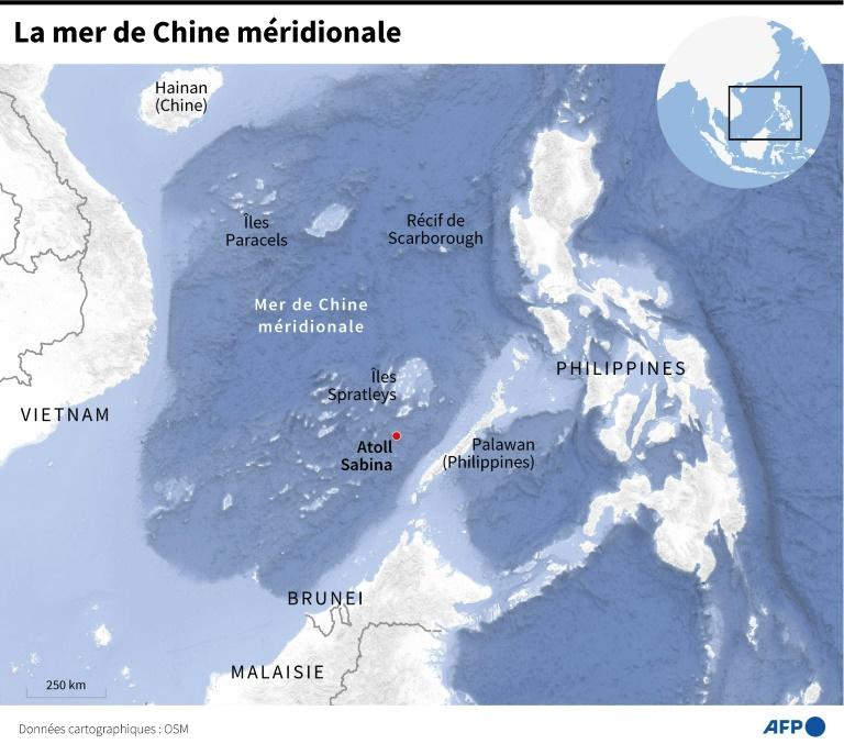 La Chine dit avoir débarqué sur un îlot disputé avec les Philippines