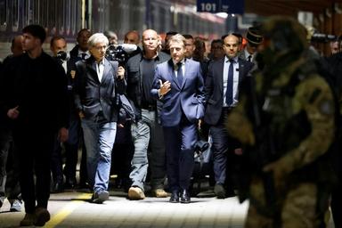 Macron, Merz, Starmer, Tusk samedi à Kiev pour appeler Moscou à un cessez-le-feu "inconditionnel" de 30 jours