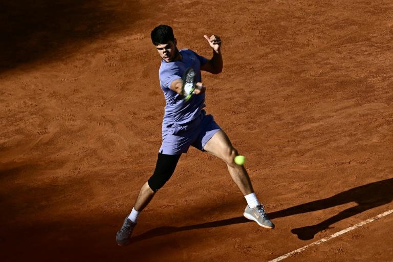 Tennis: Alcaraz écoeure Sinner à Rome sur la route de Roland-Garros