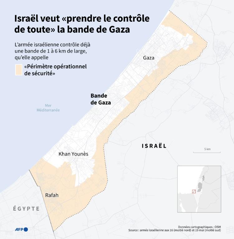 Gaza : Israël intensifie son offensive, la Défense civile annonce 44 morts