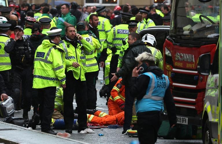 Effroi au Royaume-Uni après le drame de la parade célébrant Liverpool