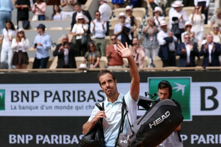 Roland-Garros: Richard Gasquet retraité, Fils rescapé, Monfils éliminé