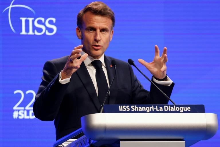 En Asie, Macron appelle à de "nouvelles coalitions" face au règne de la force