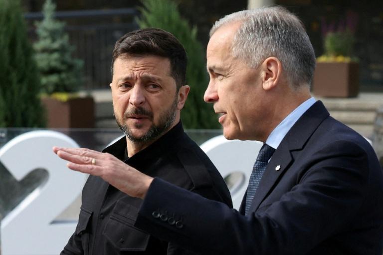 Le G7, sans Trump, en soutien à l'Ukraine