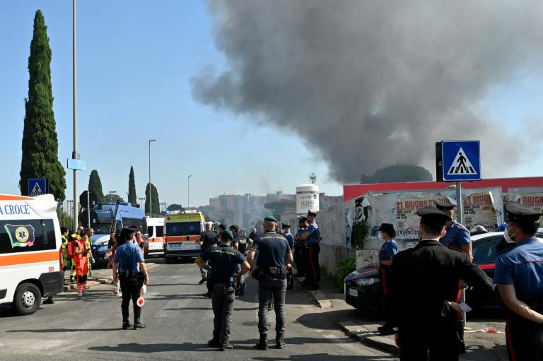 Plus de 40 blessés dans l'explosion d'une station-essence à Rome, entendue à travers toute la ville