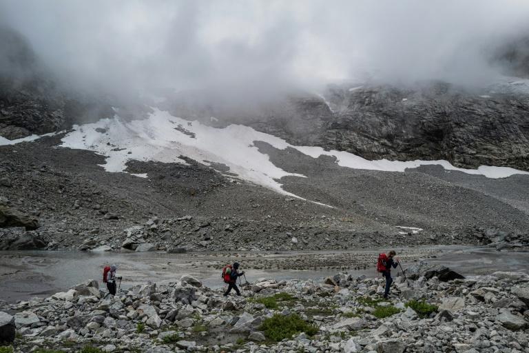 Canicule: dans les Alpes, l