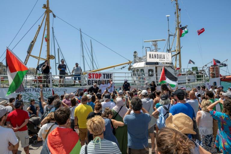 Italie: départ d'un nouveau bateau pour Gaza chargé d'aide humanitaire