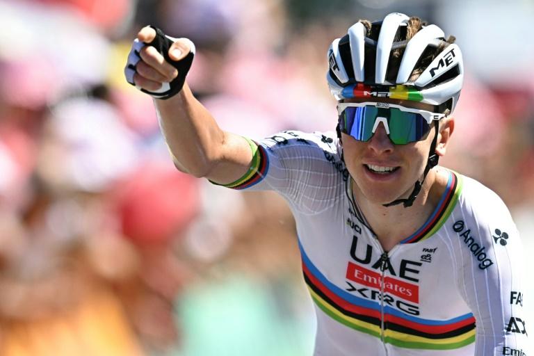 Tour de France: encore une journée "presque parfaite" pour Pogacar