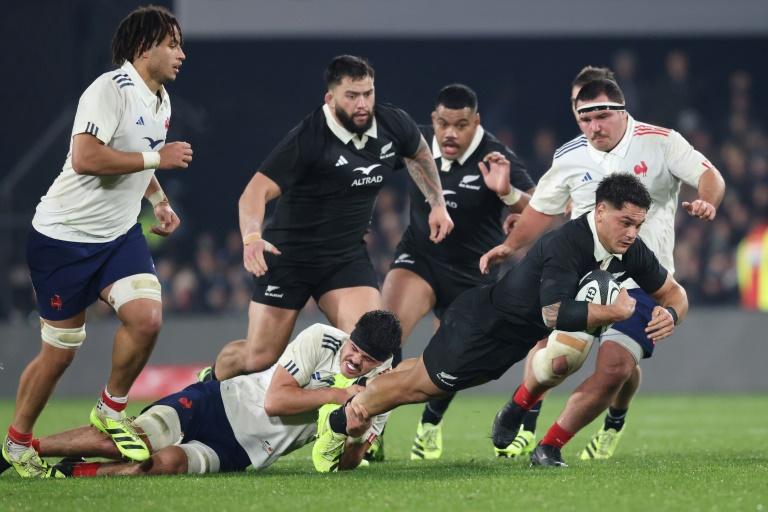 Rugby: troisième défaite du XV de France en Nouvelle-Zélande