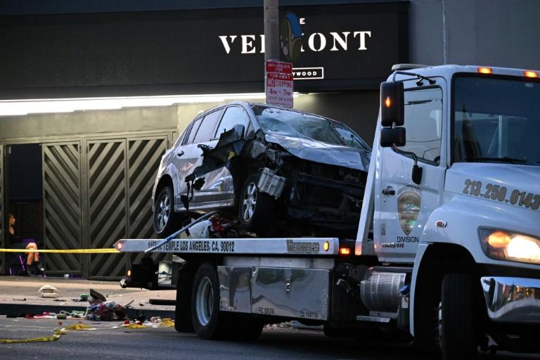 Une voiture fonce sur la foule à Los Angeles, faisant 30 blessés