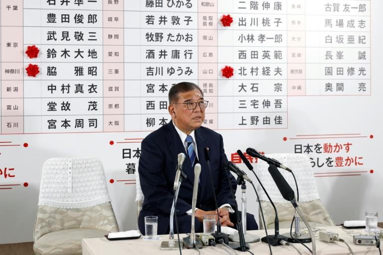 Japon: Ishiba, Premier ministre "outsider" miné par l'impopularité