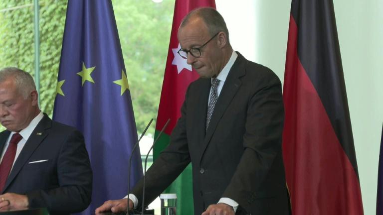 Gaza: Berlin, Paris et Londres vont "probablement" envoyer leurs chefs de la diplomatie respectifs en Israël (Merz)