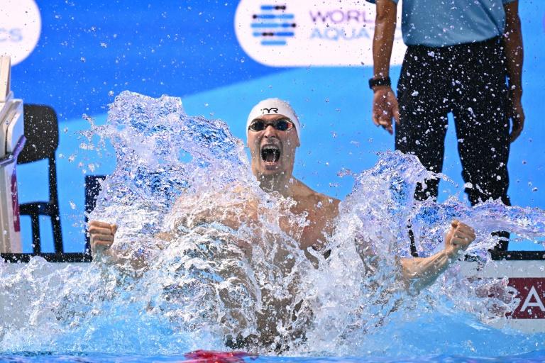 Mondiaux de natation: Maxime Grousset, papillon doré