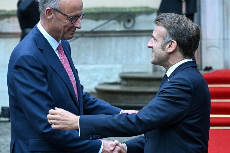 Macron et Merz vont sceller le "reset" franco-allemand à Brégançon