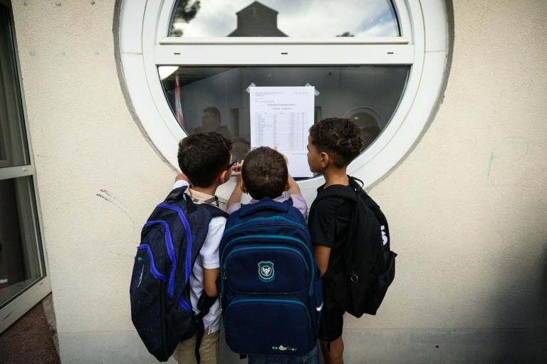 Stressés ou impatients, les 12 millions d'élèves français font leur rentrée