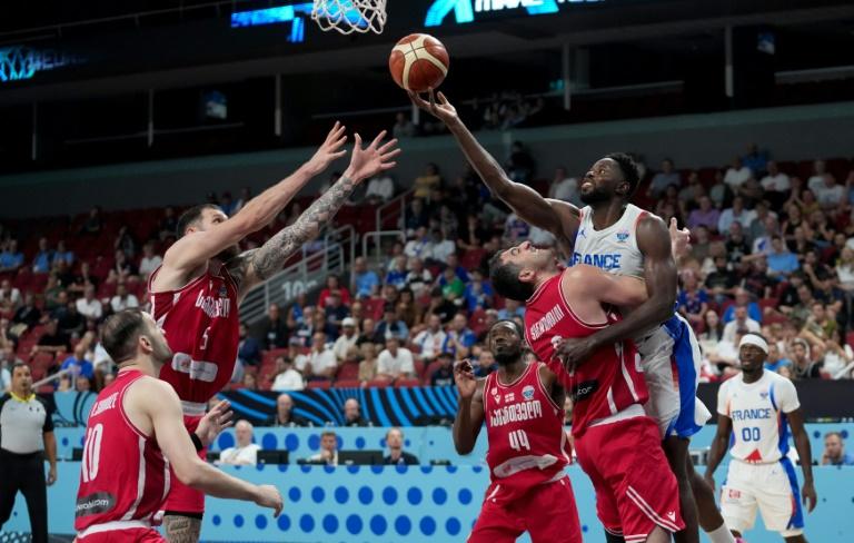 Euro de basket: piégés par la Géorgie, les Bleus prennent la porte