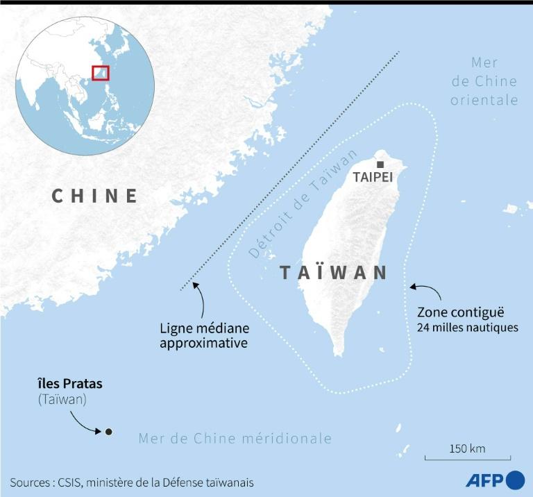 La Chine annonce que son porte-avions dernier cri a transité par le détroit de Taïwan