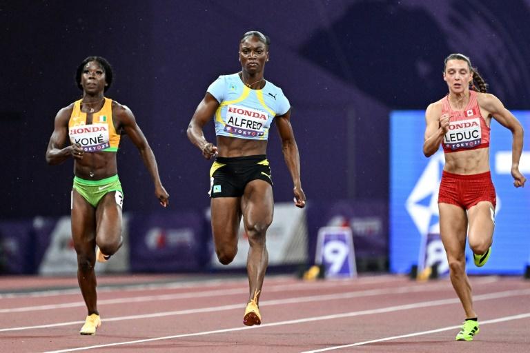 Athlétisme: Alfred et Thompson envoient un signal fort avant les finales du 100 mètres