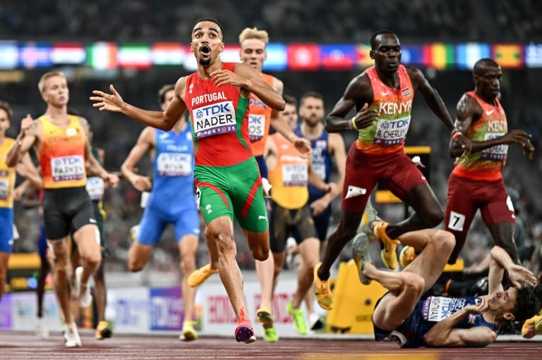 Mondiaux d'athlétisme: scénario fou sur 1.500 m, le Portugais Isaac Nader sacré