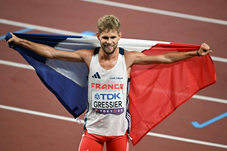 Mondiaux d'athlétisme: Gressier, en bronze sur 5.000 m, apporte une seconde médaille à la France