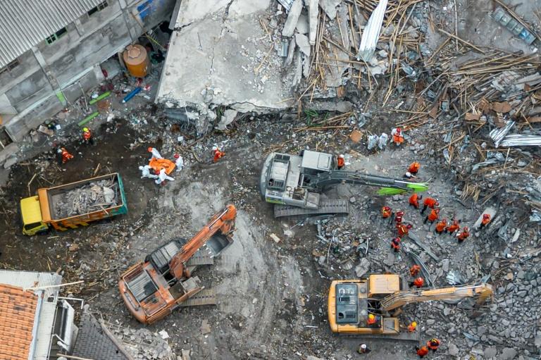 Ecole effondrée en Indonésie: le bilan s