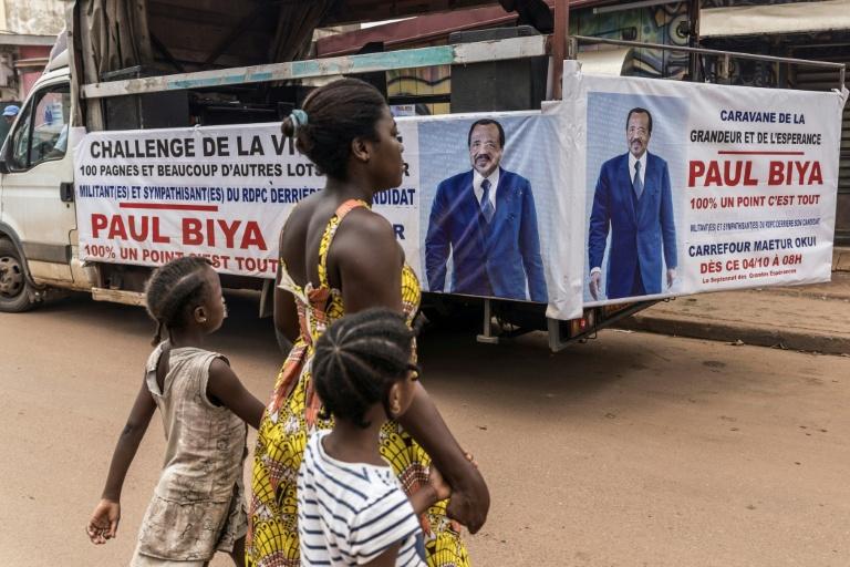 Le Cameroun aux urnes pour la présidentielle, Biya grand favori pour un 8e mandat