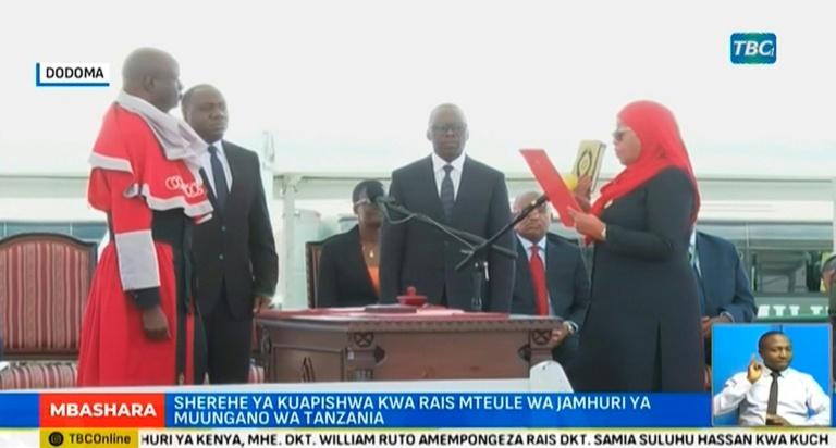Tanzanie : la présidente investie malgré les violences électorales