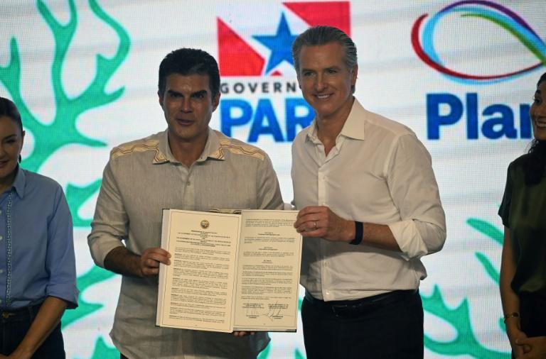 A la COP30, le gouverneur de Californie s'en prend à Donald Trump